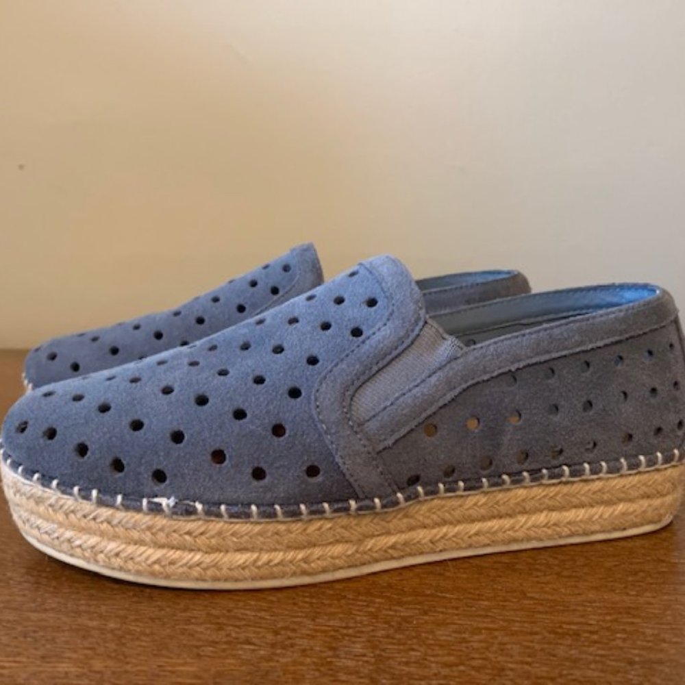 Steve Madden Espadrille Platform Sneaker- Suede